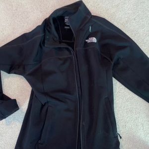 Black North Face Zip Up